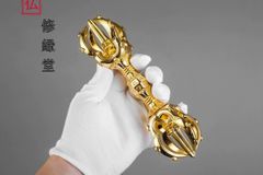 修縁堂】金剛鈴 密教法具 バジュラ希少vajra 密教法具古美術品 - メルカリ