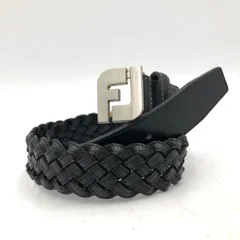 フットジョイ FootJoy ベルト メッシュ 編み込み レザー ブラック 黒