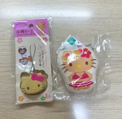 サンリオ ハローキティ タンニング ストラップ ケース ぬいぐるみ キーホルダー セット