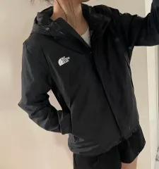 ザノースフェイス ウィンドブレーカー ブラック レディース