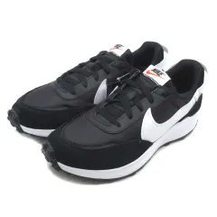 未使用品 ナイキ NIKE ワッフル デビュー WAFFLE DEBUT スニーカー DH9522-001 ブラック ホワイト 黒 白 27.5cm