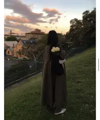 SLOWAND トレンチコート ミュート カーキ