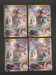 ワンピースカード　モンキー・D・ルフィ　SEC　EB02-061　4枚セット