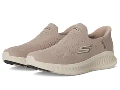 スケッチャーズ メンズ シューズ スニーカー SKECHERS Performance Hands Free Slipins Go Walk Now Sauntered Sneaker Taupe トープ