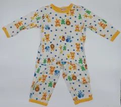 【新入荷!!】☆セット割対応☆ ミキハウス ベビー パジャマ 上下セット 90cm （2236）