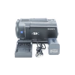 SONY 4K ハンディカム 本体 バッテリー2個付き - メルカリ
