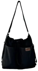 【人気商品】トートリュック ナイロン 可愛い 斜めがけトートバッグ おしゃれ 2way リュック 大容量 a4 巾着型: 撥水加工 日常使い レディース カジュアル 通勤 3way 高校生 母の日 ショルダーバッグ プレゼント 女性 [HIKKER-LINK]