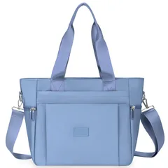 【数量限定】レディース ショルダーバッグ メンズ トートバッグ チャック付き 斜めがけ 大容量 軽量 [ＴＯＮＧ　ＹＵＥ] 2way ポケット多い 縦型 仕事用 ビジネスバッグ