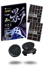 鬼 フリーク 風-kaze- PS4 PS5 Switch プロコン対応 FPS コントローラー エイム 向上 日本製 (ブラック Low/Middleセット)(マルチグリップテープ付き)