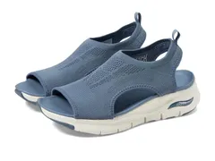 スケッチャーズ レディース シューズ ヒール SKECHERS Arch Fit City Catch Slate スレート
