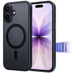 NIMASO iPhone 17 用 ケース MagSafeアクセサリー対応 スマホケース マグセーフ カバー 滑り止め マット仕上げ 全面保護 いPhone17用 耐衝撃 米軍MIL規格取得 ワイヤレス充電 カメラコントロールカバー ストラップホール付き 0