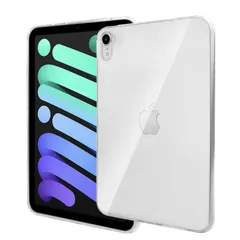 クリアケース、対応iPad Mini 6 第6世代8.3インチ2021用 、ソフトスリム軽量透明TPUバックカバー