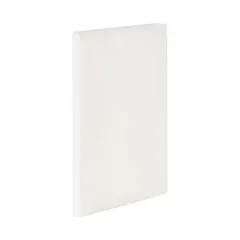 TANOSEE環境にやさしいクリアファイル(植物由来原料配合) A4タテ 20ポケット 背幅16mm オフホワイト1セット(10冊)