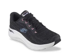 スケッチャーズ レディース シューズ スニーカー Skechers Arch Fit Rich Vision Sneaker Womens Black ブラック
