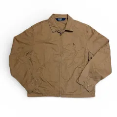 ヴィンテージ ポロ ラルフローレン ブラウン スウィングジャケット L