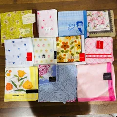【まとめ売り】新品 ハンカチ 10枚 CELINEなど