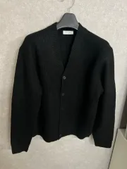 メンズ カーディガン ブラック M 新品