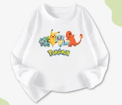 ポケットモンスター 白 長袖 Tシャツ 140 (新品)