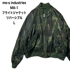 me-s industries MA-1  フライトジャケット　 リバーシブル ミリタリー  MIL-J-82790J　Lのサムネイル