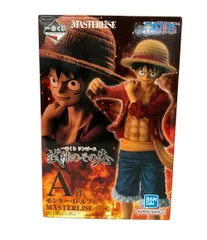 美品 BANDAI ONE PIECE 一番くじ A賞 モンキー・D・ルフィ MASTERLISE フィギュア