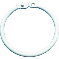 ＴＲＵＳＣＯ　樹脂製カードリング　５．０ｍｍＸΦ６０ｍｍ　１０個入