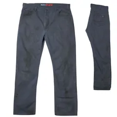 ディッキーズ 定番 レギュラー ワークパンツ ワークウェア 作業着 ストリート カジュアル 33 グレー ロゴ メンズ 古着 パンツ