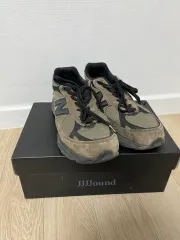 New Balance × JJJJound 990v3 黒 茶色 28.5cm