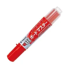 (まとめ）パイロット ボードマーカーボードマスター 中字平芯 レッド WMBM-12LC-R 1セット（10本）〔×3セット〕