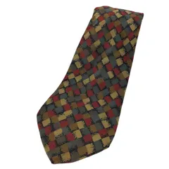 イッセイミヤケ ISSEY MIYAKE アート柄 デザインネクタイ メンズ 表記無 