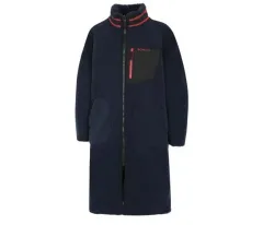 使用感x Columbia ロングフリース リバーシブルジャケット (90 リバーシブル 着用可能)