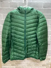 A【A29-58】◇UNIQLO     サイズM     ダウンジャケット　緑