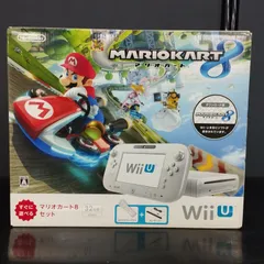 【D34529】（中古品）Wii U すぐに遊べる マリオカート8 セット ※訳あり※