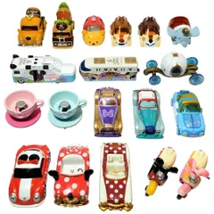 トミカ ディズニー ミニカー まとめ売り 19台 アリスティーパーティー / 空飛ぶダンボ / チップとデール マイクロカー / ミッキー ミニー チムチム / ドリームスター / 35周年記念 など