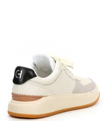 コールハーン メンズ シューズ ドレスシューズ スニーカー レザー Cole Haan Mens GrandPro Crossover Leather Sneakers IvoryGumBlack アイボリー