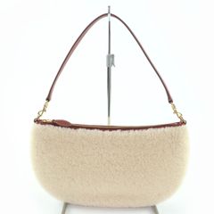 ロロピアーナ ハンドバッグ ベルト ステッチ レザー 黒 ブラック