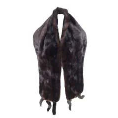 ユーズドフルギ USED古着 REAL FUR フード マフラー レディース 表記無 