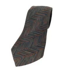 イッセイミヤケ ISSEY MIYAKE アート柄 デザインネクタイ メンズ 表記無 