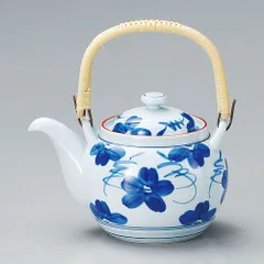 染花紋Ｍ８号土瓶（有田焼）