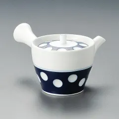 水玉中急須（有田焼）