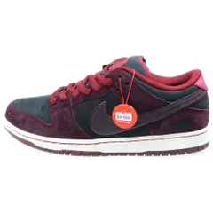 NIKE SB (ナイキエスビー) ×RIOT SKATESHOP DUNK LOW PRO QS ライオットスケートショップ ダンク プロ ローカットスニーカー ブラック/レッド US9.5/27.5cm FZ1289-200