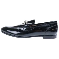 GUCCI (グッチ) ホースビット エナメルコインローファー レディース ブラック 283644