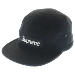 SUPREME (シュプリーム) Fleece Cap フリースキャップ 帽子 ブラック