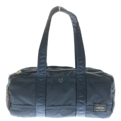 PORTER (ポーター) TANKER タンカー ナイロン ミニボストン ドラムバッグ ネイビー