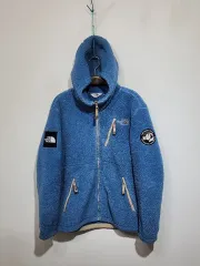 (M) ザノースフェイス フリース アウター ボア フリース フードジャケット