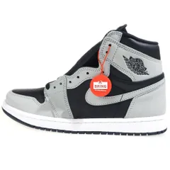 NIKE (ナイキ) AIR JORDAN 1 RETRO HIGH OG SHADOW 2.0 エアジョーダン1 シャドウ 2.0 ハイカットスニーカー US8/26cm グレー/ブラック 555088-035