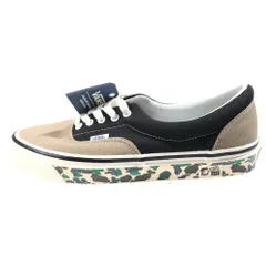 VANS (ヴァンズ) ERA 95 Dx Anaheim Factory Camo Midsole VN0A2RR1VPG エラ カモ柄ソール ローカットスニーカー ベージュ/ブラック US11/JP29cm