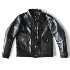 Horsehide Type II Leather Jacket　茶芯馬革 2nd ヴィンテージ トラッカージャケット