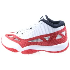 NIKE (ナイキ) AIR JORDAN 11 RETRO LOW IE エアジョーダン11 レトロ ローカットスニーカー ホワイト/レッド US8.5/26.5cm 919712-101