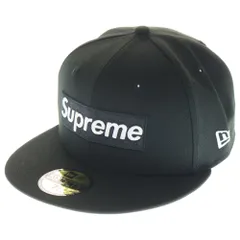 SUPREME (シュプリーム) 25SS Championship Box Logo New Era ニューエラ チャンピオンシップ ボックスロゴ ベースボールキャップ 帽子 ブラック