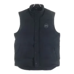 CANADA GOOSE (カナダグース) 23AW GARSON VEST ガーソンベスト ジップアップ ダウンベスト ブラック 4151MB